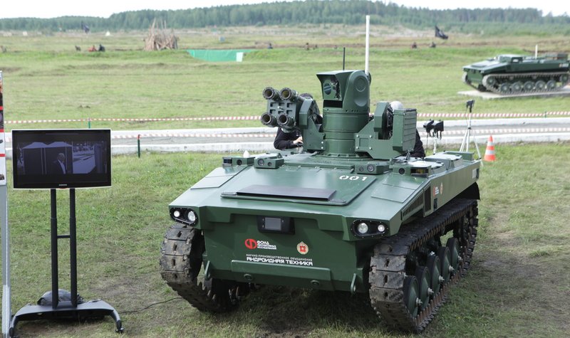 Marker UGV receives digital twin